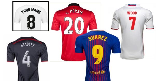 Football Shirt Printing Manchester