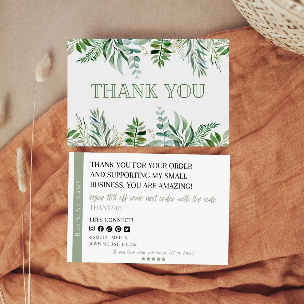 Thank You Cards Printing Manchester